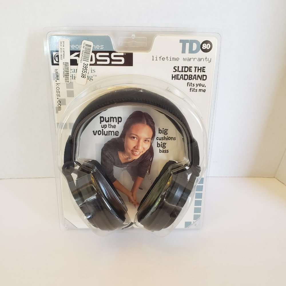 Koss TD80 Home and Portable Stereo Headphones